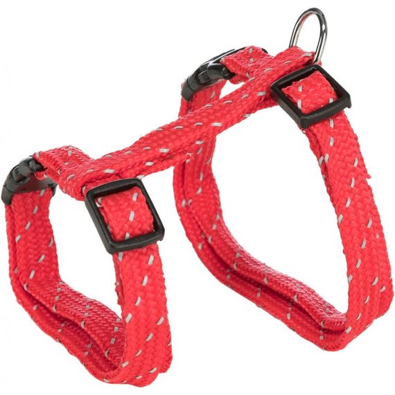 Шлейка з повідцем Trixie для кошенят світловідбиваюча нейлон 27–45 см/10 мм | Зображення 2