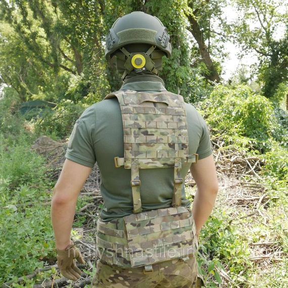 Ремені плечові (лямки) м'які для тактичних поясів РПС мультикам | Зображення 8
