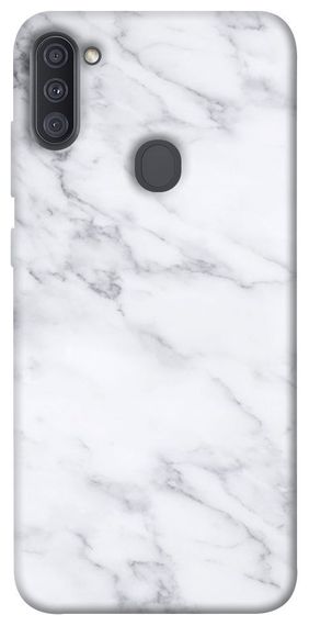 Чохол IBANAN Білий мармур 4 для Samsung Galaxy A11, Білий