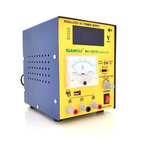 Блок живлення з цифровою індикацією BAKKU BK 1501D (15 вольт 1 ампер