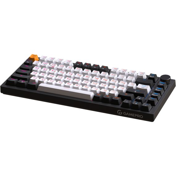 Клавіатура GamePro MK160B Hot-Swap Red Swich RGB USB UA Black (MK160B) | Зображення 3