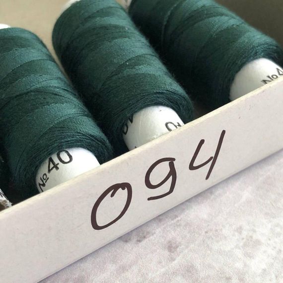 094 Нитки в котушках, для шиття 100% поліестер 40/2 (боб 200м) | Зображення 2