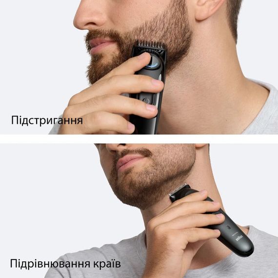 Тример для вусів та бороди Braun Beard Trimmer Series 3 BT3500 2 Вт чорний | Зображення 4