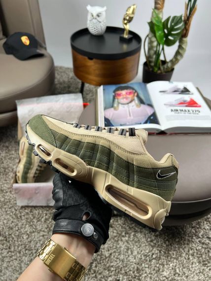 Кроссовки N1k2 M Air Max 95 PRM Beige Khaki весна/лето/осень A3592 44 28. | Зображення 9