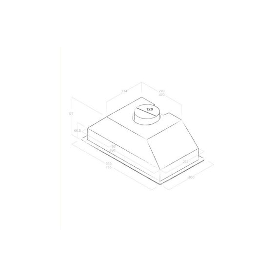 Витяжка кухонна Elica CT17 C BL/A/52 | Зображення 5