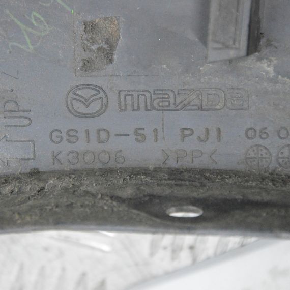 Накладка крила передня права Mazda 6 GH 2007-2012 Накладка переднього правого крила Мазда 6 GS1D51PJ1 | Зображення 3