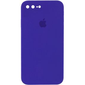 Чехол Silicone Case Square Full Camera Protective (AA) для Apple iPhone 7 plus / 8 plus (5.5")