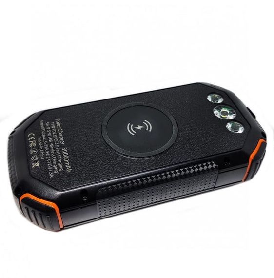 УМБ PowerBank із сонячною панеллю, повербанк КВАНТ WSC31-3 30000mAh | Зображення 6