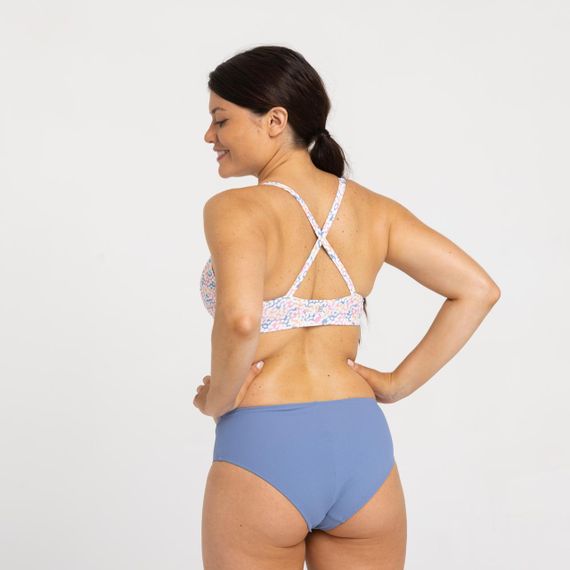 Верх купальника Lila білий з принтом - EU48 UA54 | Зображення 1