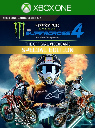 Monster Energy Supercross - The Official Videogame 4 | Special Edition (Xbox One) - Xbox Live Key - EUROPE