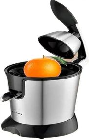 Соковитискач для цитрусових Sokany з нержавіючої сталі 400 мл 350 Вт JE-651E сріблясто-чорна