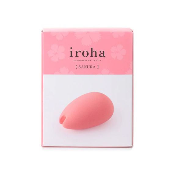 Мини-вибратор IROHA SAKURA Nadeshiko, раздвоенный кончик, 5 режимов, перезаряжаемый | Зображення 1