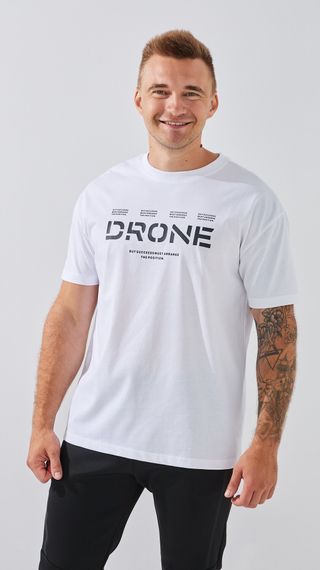 Футболка з принтом чоловіча  86022 XL Білий shop (2000991025264)