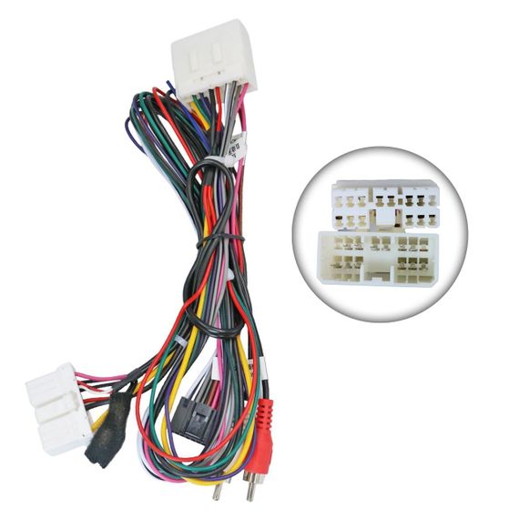 Перехідник живлення серії QIV з адаптером CAN-BUS для Subaru QBR-W SB-4044 (дрот)