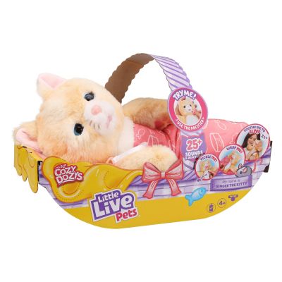 Интерактивная игрушка Moose Little Live Pets Котенок-обнимашка Джинджер (26492) | Зображення 7
