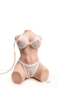 Мастурбатор торс Julia, RealAss - 7 кг (з вібро-функцією)