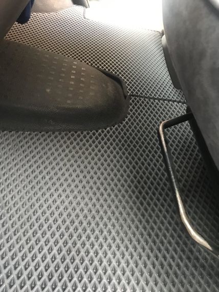 Коврики EVA (Бежевые, передние, для 2-20251) для Volkswagen T6 2015-2024 гг | Зображення 3