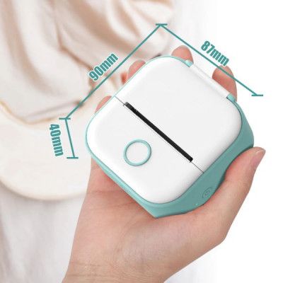 Принтер чеков UKRMARK P02GN Bluetooth, бело-зеленый (900912) | Зображення 3