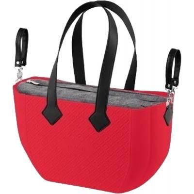 Сумка для мамы MyMia красный корпус/серый подкл (NV8801C/02G/03B)