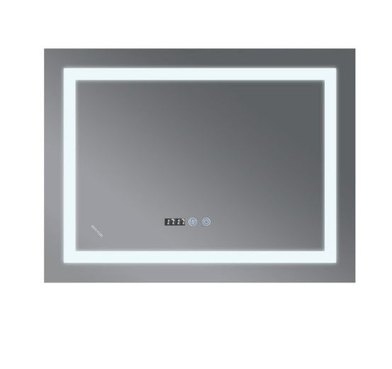 Дзеркало Mixxus Warm MR02-80x60 (годинник, LED-підсвічування, антизапотівання) (MI6004) | Зображення 4