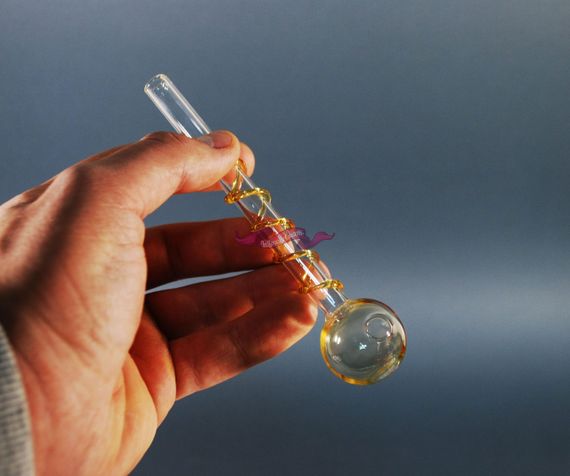 Стеклянная трубка Oil Candy Серый | Зображення 6