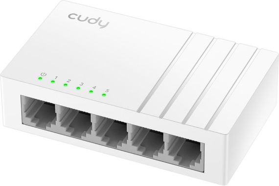 Комутатор Cudy FS105D, 5 портовий 10/100 Mbps Desktop Switch