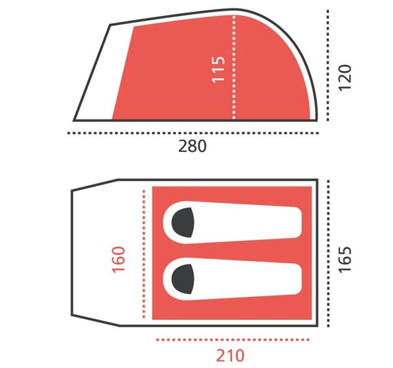 Намет Grand Canyon Topeka 2 Capulet Olive (330005) (DAS301590) | Зображення 9