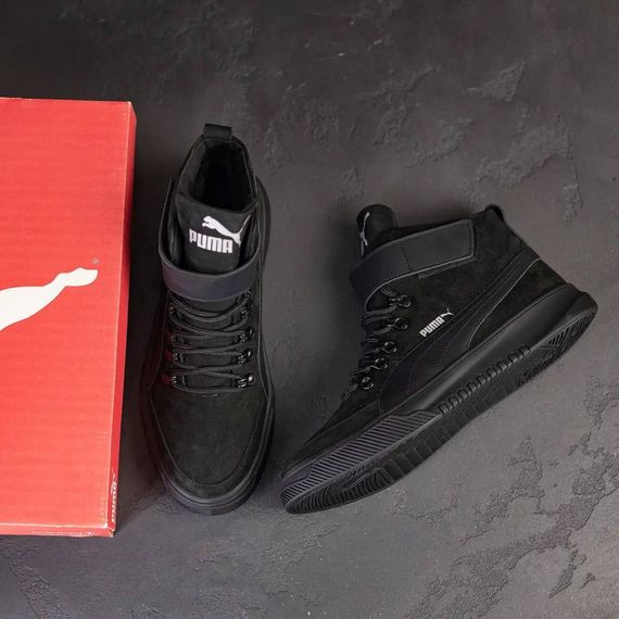 зимові черевики Puma Black | Зображення 9