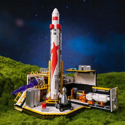 Конструктор Pantasy Joyside Series LANDSPACE - Лабораторія космічної ракети мрії без фігурок (11023) | Зображення 1