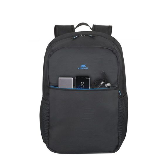 Рюкзак городской Rivacase 8069 / Black 32х20х49 см черный | Зображення 6