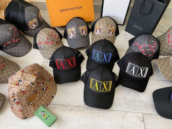 Кепка Gucci Kingsnake Print GG Supreme Baseball Hat | Зображення 8
