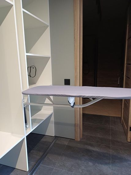 Гладильная доска встроенная, металл МАКСИ 114*34 | Зображення 3