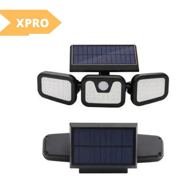 Прожектор XPRO NF-866/1725 сенсорний вуличний із сонячною панеллю (30) чорний (MER-15366_364)м | Зображення 1