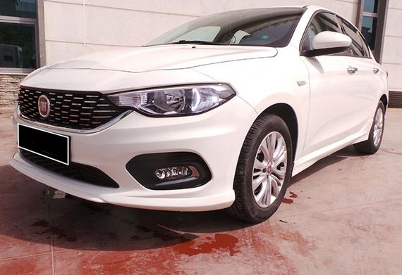 Бокові пороги DPT (Під фарбування) для Fiat Tipo 2016- рр | Зображення 1