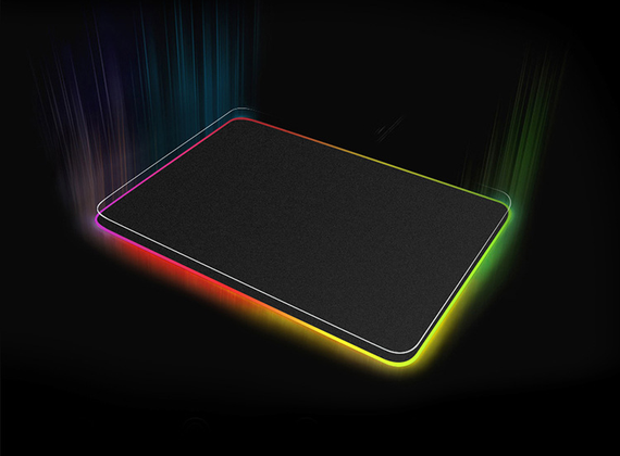 Ігрова поверхня SV RGB з підсвічуванням для геймерів Чорний, 300*800*4 | Зображення 1