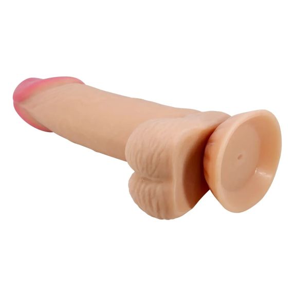 Фалоімітатор на присосці, з хребтом та ефектом ковзної шкіри LyBaile - Sliding Skin 7,6”, BW-008108NRG Sex Aura | Зображення 5