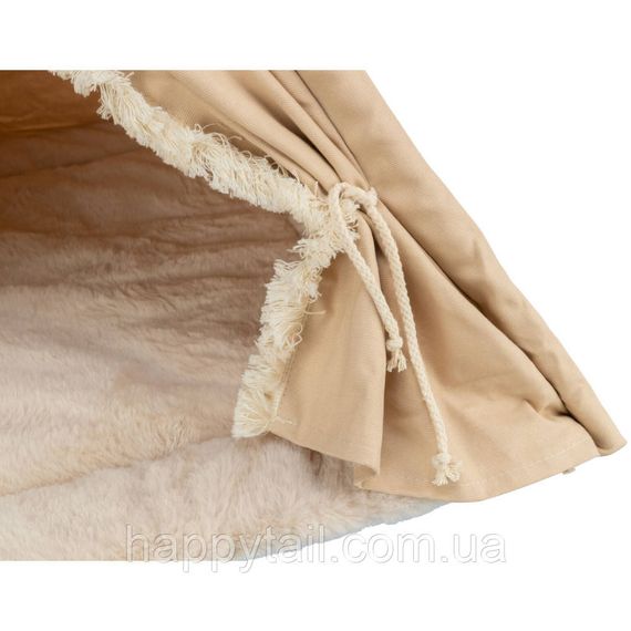 Будиночок для собак та котів Trixie Boho (Тріксі Бохо), бежевий, 55х65х55 см | Зображення 4