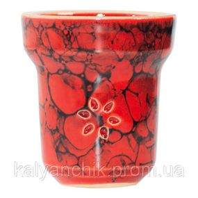 Чаша для Кальяна Solaris Eva Red and Black