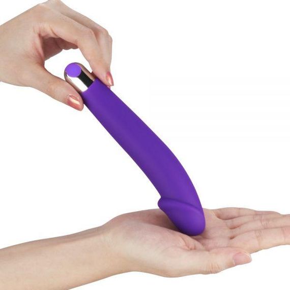 Ефективний вібромасажер Rechargeable IJOY Silicone Dildo Sex Aura | Зображення 5