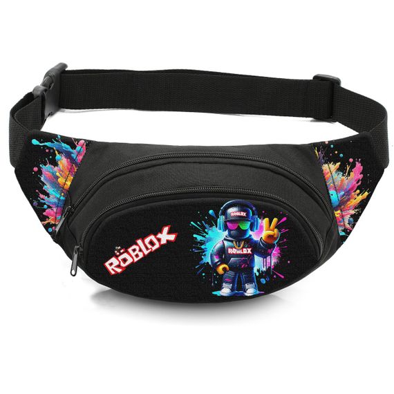 Сумка-бананка дитяча з принтом Roblox поясна сумка для хлопчика (4451)