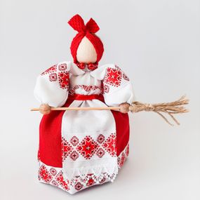 Конотопская ведьма оберег для дома в стиле мотанка