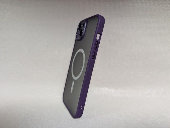 Чохол для iPhone 14 Plus / Айфон 14 Плюс, Rock Guard MagSafe, протиударний, TPU, фіолетовий | Зображення 1