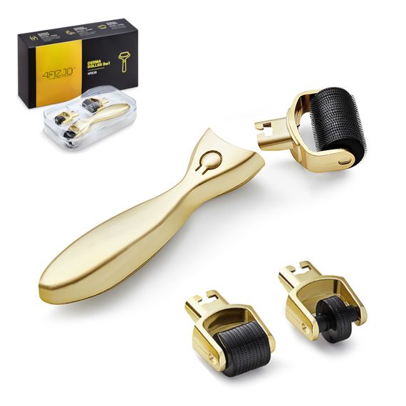 Мезороллер 4FIZJO Derma Roller 3 в 1 (дермароллер) для лиця та тіла 4FJ0238 (P-5907739312228) | Зображення 2