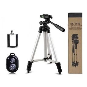 Штатив тринога Tripod DK-3888, Штатив для съемки с телефона и камеры, Трипод для телефона EM-16