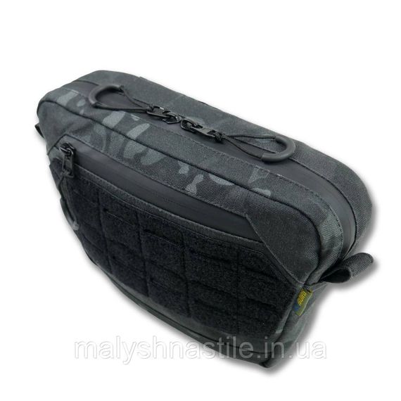 Сумка-напашник XL з балістичним пакетом 1 клас захисту Kiborg GU Сordura Dark Multicam | Зображення 4
