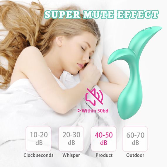 Анальный вибратор Every Night Toys Sally с дистанционным управлением, бирюзовый, 10 режимов вибрации Sex Aura | Зображення 4