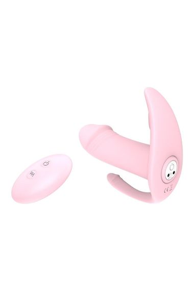 Триточковий вібростимулятор Dream Тoys Еssentials з пультом керування, рожевий Sex Aura | Зображення 2