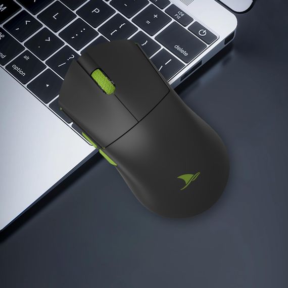 Бездротова ігрова миша Darmoshark M3s-Pro Чорна | Зображення 1