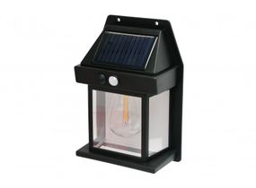 Світильник Luxel на сонячних батареях з датчиком руху 10W 3000K IP44 SSWL-12Н
