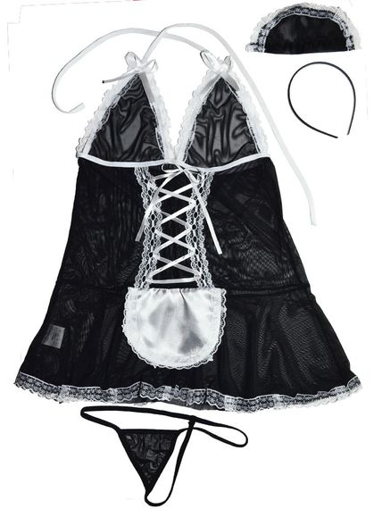 Ігровий костюм Покоївка Babydoll 46 M/L 0997 | Зображення 3